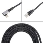Cable Ethernet 2 en 1 RJ45 a USB Tipo C de 2 M para Tarjeta de Red de Alta Velocidad - Imagen 3
