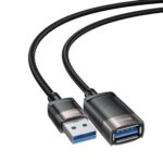 Cable de Extensión USB 2.0 Yesido GS26 480 Mbps 1,5 Metros (Negro)