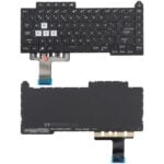 Teclado Retroiluminado para Asus Rog Strix G15 G513 G513Q G513Qm G513Qy G533 (Negro) Versión USA