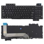 Teclado Retroiluminado para Asus Fx63 Fx63V Fx503Vm Fx503Vd Zx63Ve Fz63V Gl503Vs (Blanco) (Versión USA)