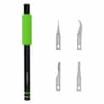 Kit de mantenimiento Luowei Lw-K1 4 en 1 Placa Base CPU IC pegamento quitar rápidamente con cuchillos