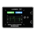 Amperímetro Digital de curva con diseño de Fuente de Alimentación aislada Luowei LW-D1