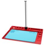 Base de Soporte de Aleación de Aluminio Microscopio con Almohadilla de Silicona Resistente al Calor - Imagen 2