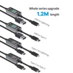 Cable de Carga y datos AV-Line 2.0 USB a Type-C 1.2m (18 Unidades) - Imagen 3