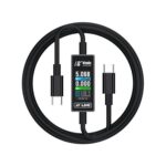 Cable de Carga y datos AV-Line Pro Type-C a Type-C (1,2 m) (18 Unidades)