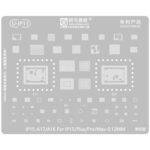 Stencil Reballing AMAOE para Apple iPhone 15 Series (0.12mm)