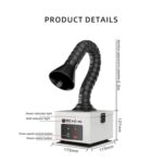 Máquina Purificadora de Humo BEST BST-496 (EU Plug) - Imagen 2