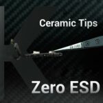 Pinzas de cerámica ESD 2uul TW32 (Black) - Imagen 2