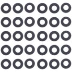 Juego de 10 Lentes de Cámara Trasera para Samsung Galaxy A16 SM-A165F
