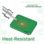 Almohadilla de soldadura de silicona 2uul MagGrid Pad BH15 con chip - Imagen 4