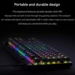 Logitech G PRO X TKL RAPID Magnetic Switches Wireless Gaming Keyboard - Imagen 3