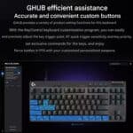Logitech G PRO X TKL RAPID Magnetic Switches Wireless Gaming Keyboard - Imagen 4