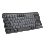 Logitech MX Mini Compact Smart Backlit Wireless Bluetooth Mechanical Keyboard, Tea Shaft - Imagen 3