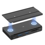 HST-2A1CTS 5 in 1 USB 3.0 Detachable Magnetic Docking Station, HST-2A1CTS
