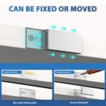 HST-2A1CTS 5 in 1 USB 3.0 Detachable Magnetic Docking Station, HST-2A1CTS - Imagen 3