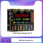 Cargador i2C C08 No.1 Edición estándar con Amperímetro de forma de onda digital y detección de Carga con medición de voltaje - Imagen 2