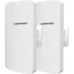 COMFAST CF-E113A V2 5.8GHz 300Mbps 11dBi Monitoring Bridge WiFi Repeater Set, AU Plug