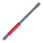 Mango de cuchillo Qianli Dot Line Flatness Doble punta (Antideslizante)