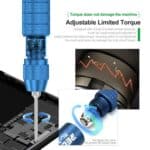 Juego de Destornilladores dinamométricos ajustables RELIFE RL-725 - Imagen 3