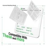 Plantilla universal 2tool Bag02 con espaciado de 0,3 a 0,85 - Imagen 3