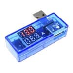 Comprobador de Batería Teléfonos móviles con USB y Pantalla de voltaje