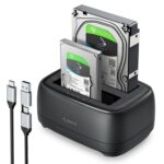 ORICO DD28C3-C 2.5 / 3.5 inch HDD / SSD Type-C to SATA 2 Bay Drive Docking Station, EU Plug