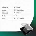 Caja antiestática BEST BST-R760 (Transparente) - Imagen 4