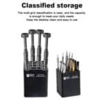 Caja de almacenamiento BEST BST-R16B 16 orificios multifunción clasificada - Imagen 3