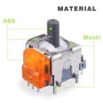 Joystick Analógico para Microsoft Xbox One Hall Effect TMR Magnetic Resistance - Imagen 2
