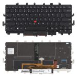 Teclado Retroiluminado con puntero para Lenovo ThinkPad X1 Yoga 1st 00PA042 (US)