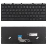Teclado con Botón de Encendido para Dell Chromebook 11 3180 3189 3190 3380 3300 3310 (Black)