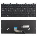 Teclado para Dell Latitude 13 3380 3180 3189 3190 343NN 0343NN (Negro)