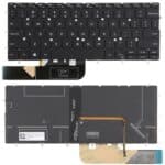 Teclado Retroiluminado para Dell XPS 13 7390 9370 9380 P82G (Negro)