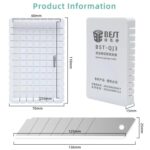 Caja de almacenamiento BEST BST-QJ3 con 10 hojas de esponja nano (10 Unidades) - Imagen 3