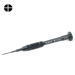 Destornillador Jiafa Jf-619-1.5 Cross 1.5x30mm Herramienta de Reparación de Phones Móviles (Negro)
