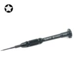 Destornillador Jiafa Jf-619-0.8 Pentalobe 0.8 x 30mm tornillos de Puerto de Carga Apple iPhone (Negro)