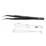 Pinzas BEST BST-15 Antiestáticas de Precisión Acero Inoxidable ESD - Imagen 3