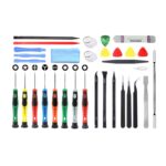 Kit de Herramientas Jf-8136 32 En 1 Reparación y Desmontaje de Plástico y Metal Varios Modelos