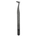 Pinzas de Punta Curva Antiestática Jf-S16 Fibra de Carbono (Negros)