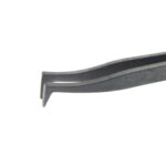 Pinzas de Punta Curva Antiestática Jf-S16 Fibra de Carbono (Negros) - Imagen 4