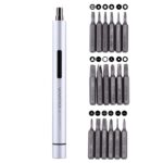 Kit de destornilladores Wowstick 19 en 1 lápiz de mano inteligente doble potencia herramienta reparación precisión phones y tabletas