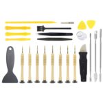 Kit de Herramientas de Reparación de Plástico y Metal Jf-8144 24 en 1 Modelos Múltiples - Imagen 2