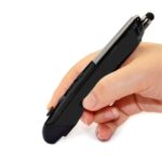 Ratón Inalámbrico Pr-08 2.4G Estilo Lápiz Inteligente Compatible con Windows 8/7/Vista/XP/2000/Android/Linux/Mac OS (Negro) Distancia 10 M