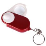Best BST-J106 Lupa de Bolsillo 10X con Luz LED (Color Aleatorio)