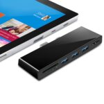 ROCKETEK SK-S5H 3 x USB 3.0 + HDMI + Lector de Tarjetas de Memoria SD/TF HUB 4K Adaptador HDMI, SK-S5H