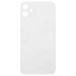 Contraportada de Batería Vidrio esmerilado transparente para Apple iPhone 11 (Transparente) - Imagen 2
