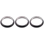 Anillo Protector de Metal con Lente de Cristal Cámara Trasera para Apple iPhone 12 Pro 3 Piezas - Imagen 4