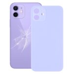 Tapa Trasera de Batería con Orificio de Cámara para Apple iPhone 12 (Púrpura) Fácil