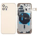 Tapa Trasera Batería con Llaves Laterales, Bandejas de Tarjetas y Potencia, Módulo de Carga Volumen Flex y Carga Inalámbrica para Apple iPhone 12 Pro