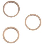 Cámara Trasera Lente Vidrio Metal Protector Anillo para Apple iPhone 13 Pro Max